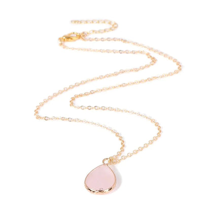 Rose Quartz Pendant Necklaces