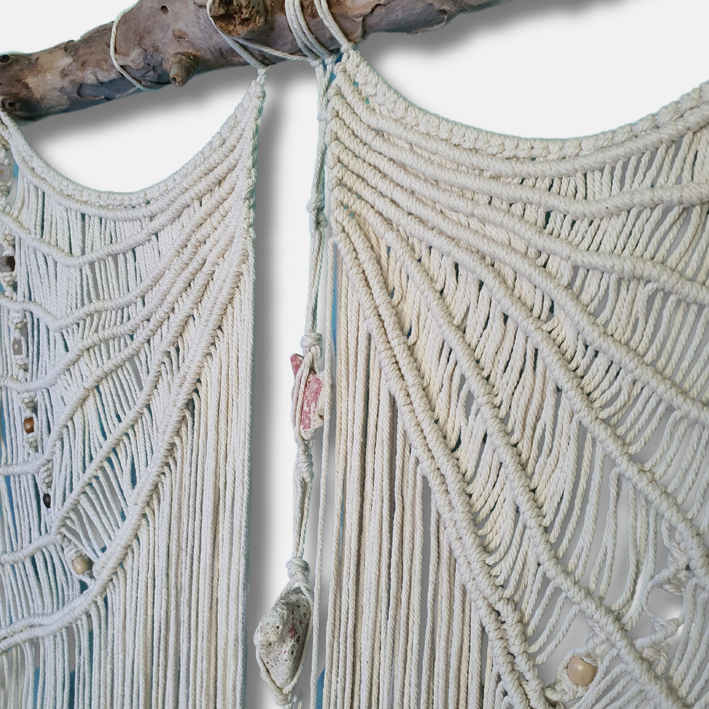 Macrame Large Wings, Wall Tapestry