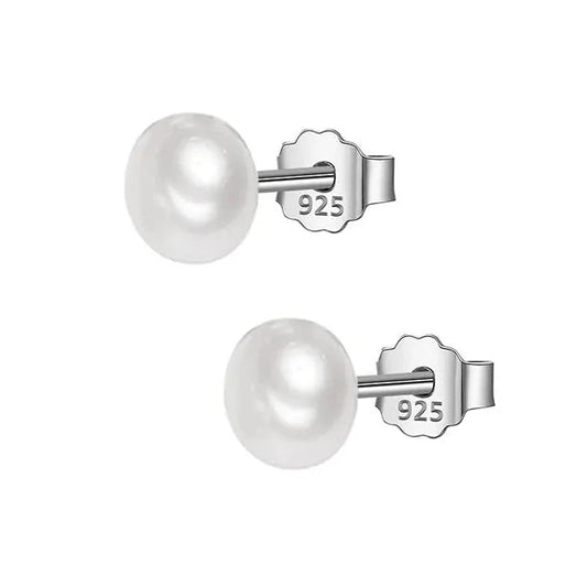 Baroque Pearl Stud Earrings