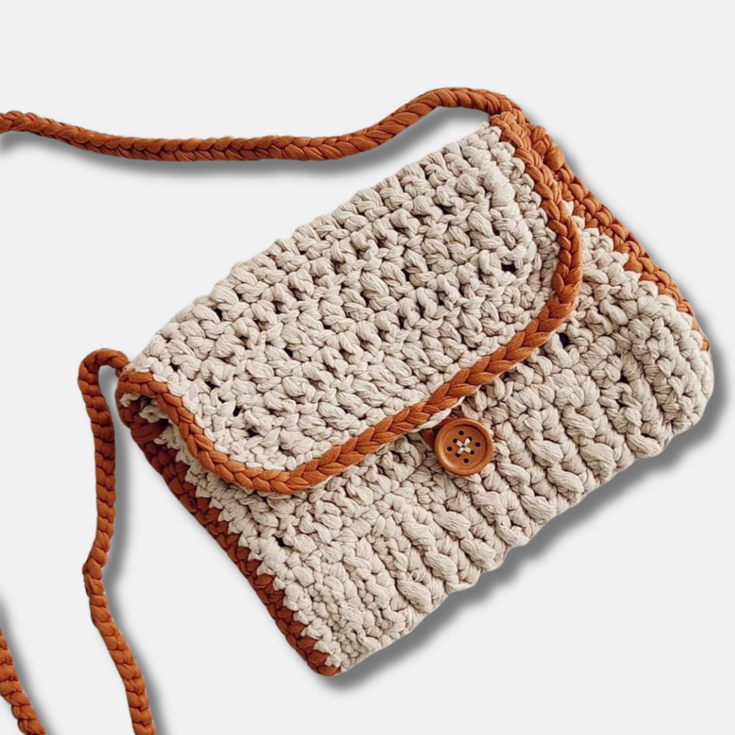 Crochet crossboy purse