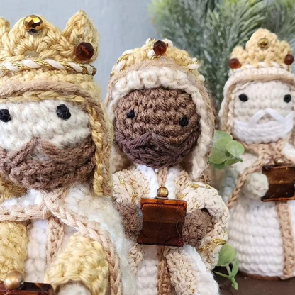 Boho Tree Kings in Crochet