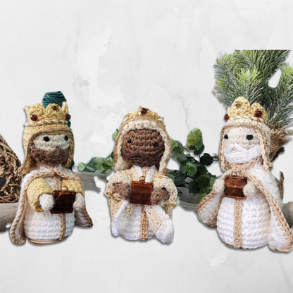 Boho Tree Kings in Crochet