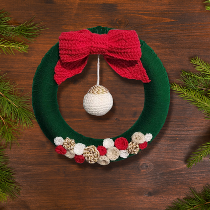 Christmas wreath decoration