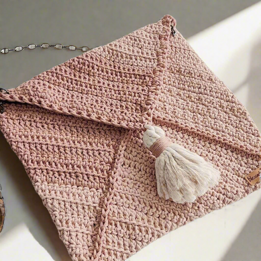 handmade crochet bags, sustainable fashion, artisan accesories, eco-friendly bags, boho chic style, statement bags, crochet bag, minimalist bag design, handcrafted crochet, crafted with care, boho vibes, handmade with love, ecochic, cotton braided cord