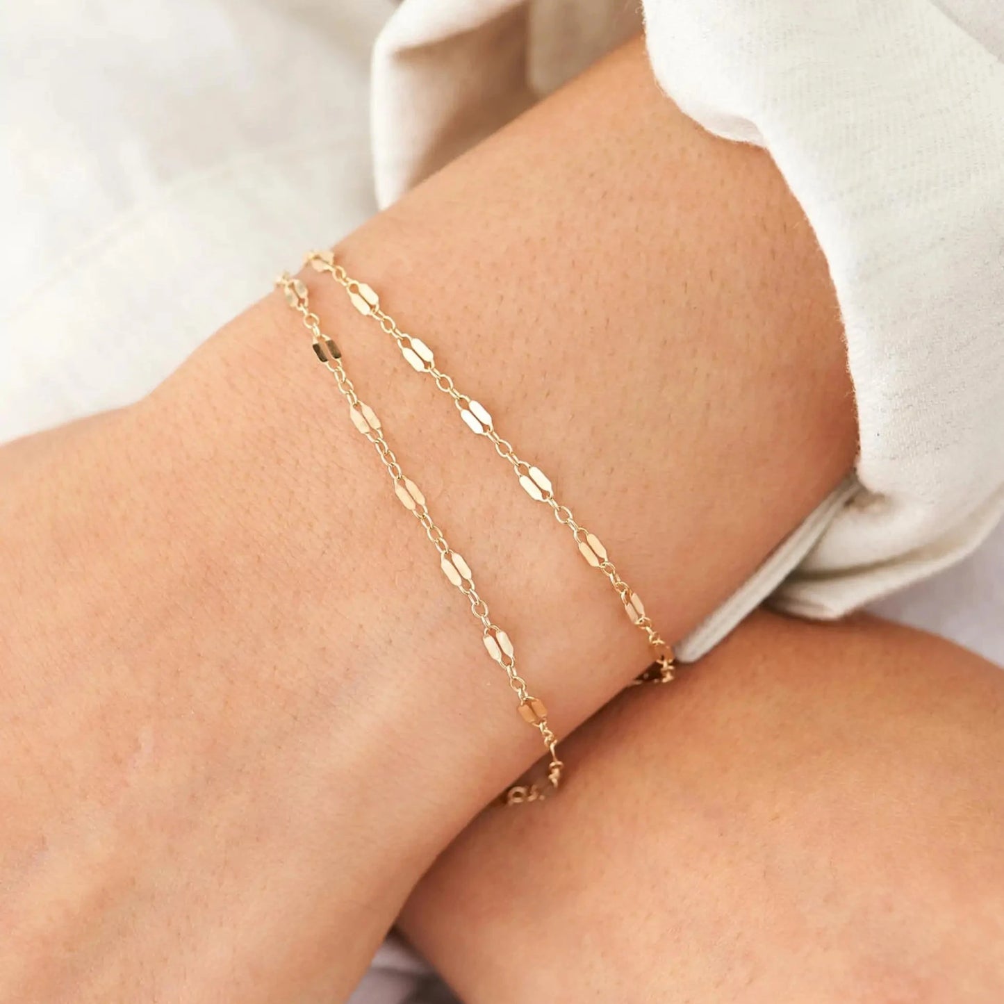 Adjustable Gold Stainless Steel Bracelets for Women