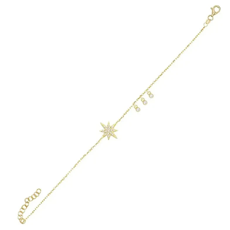 Astro Diamond Gold Bracelets