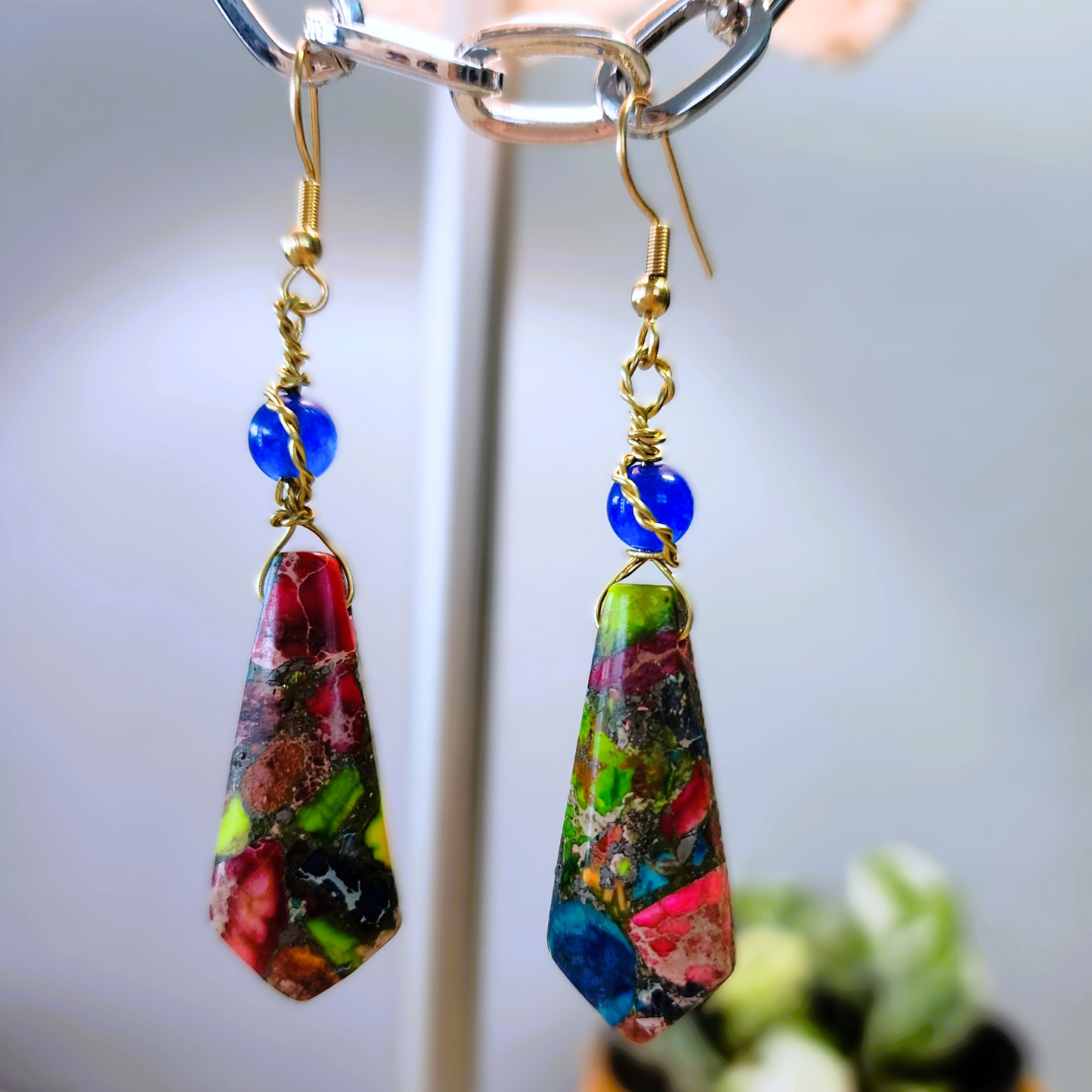 Natural Volcanic Fusion Earrings