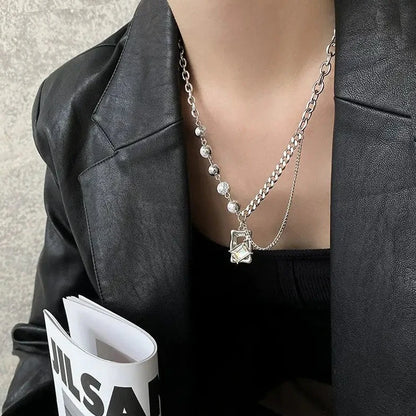 Ice Cracked Necklace