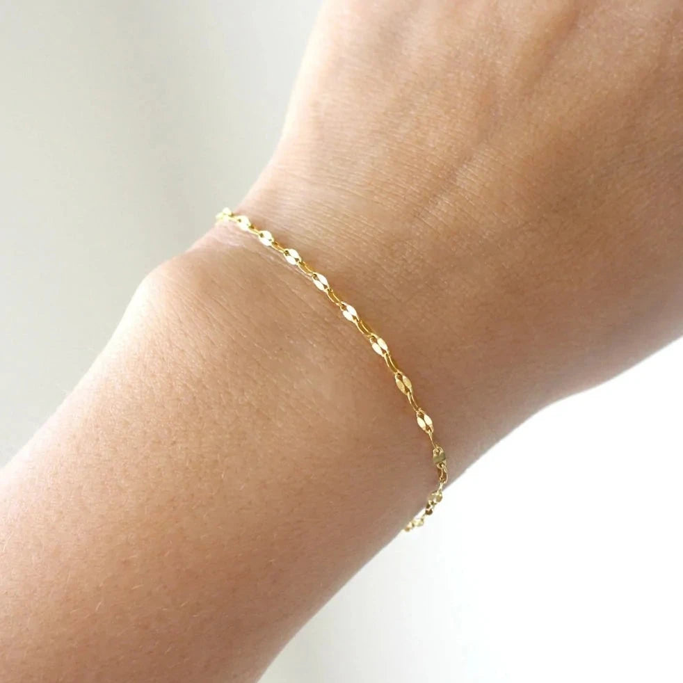 Adjustable Gold Stainless Steel Bracelets for Women