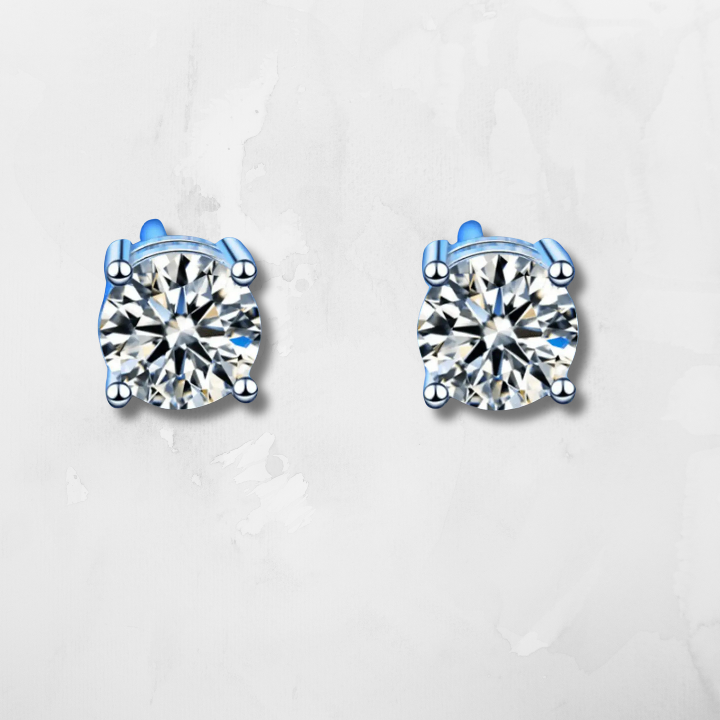 Moissanite Stud Earrings