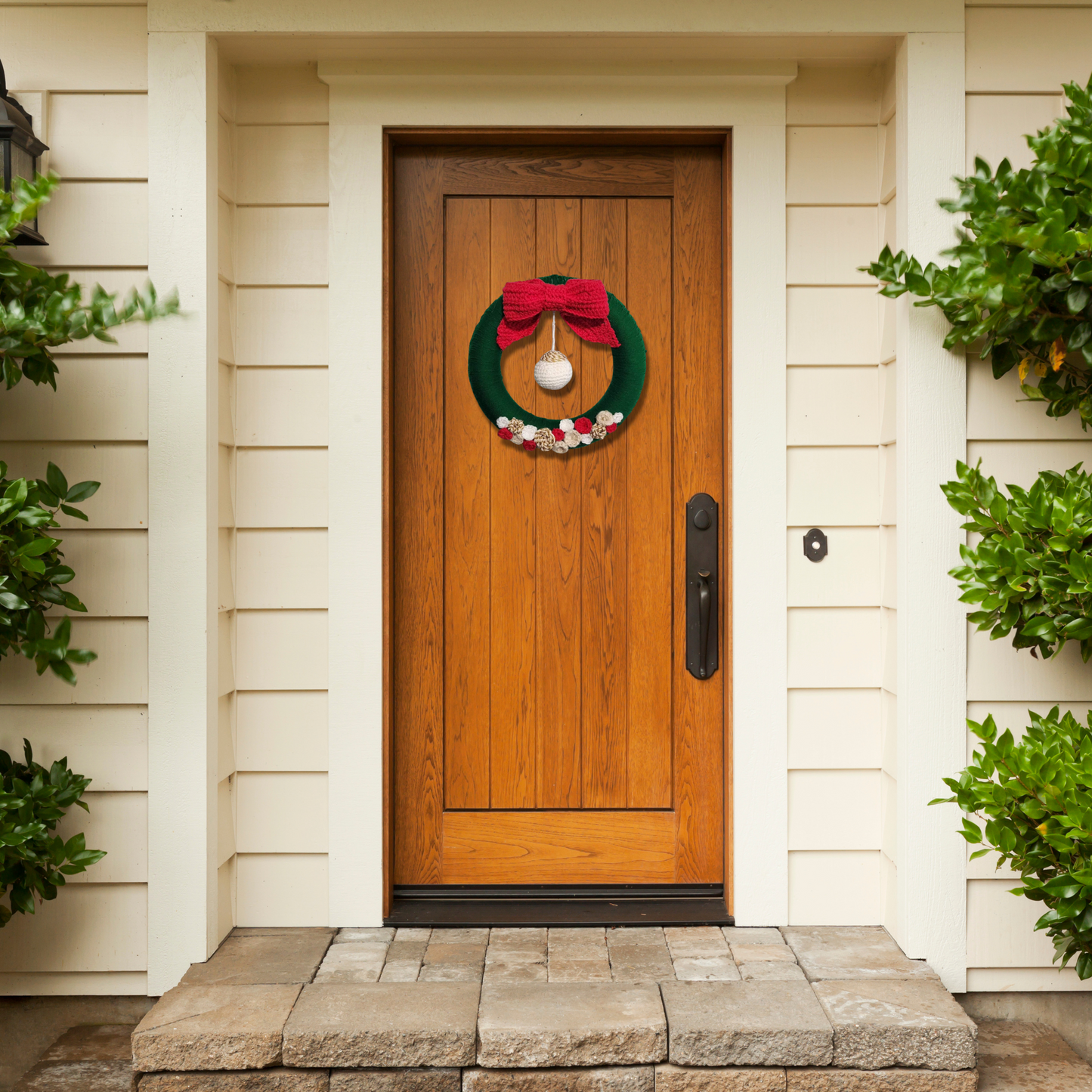 Christmas wreath decoration