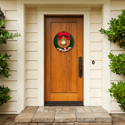 Christmas wreath decoration