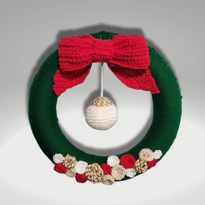 Christmas wreath decoration