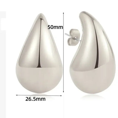 Thick Drop Earrings