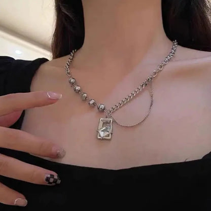 Ice Cracked Necklace