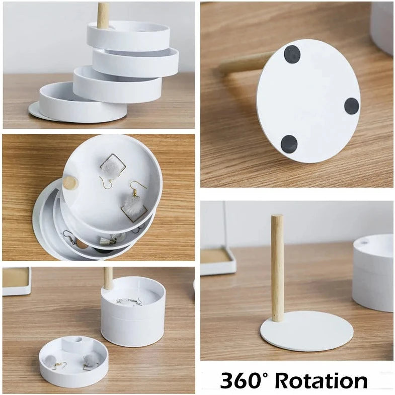 360 Rotating Jewelry Storage